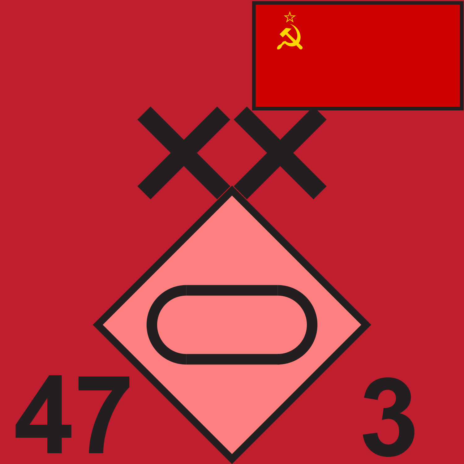 RED SOV 47 TD 1989